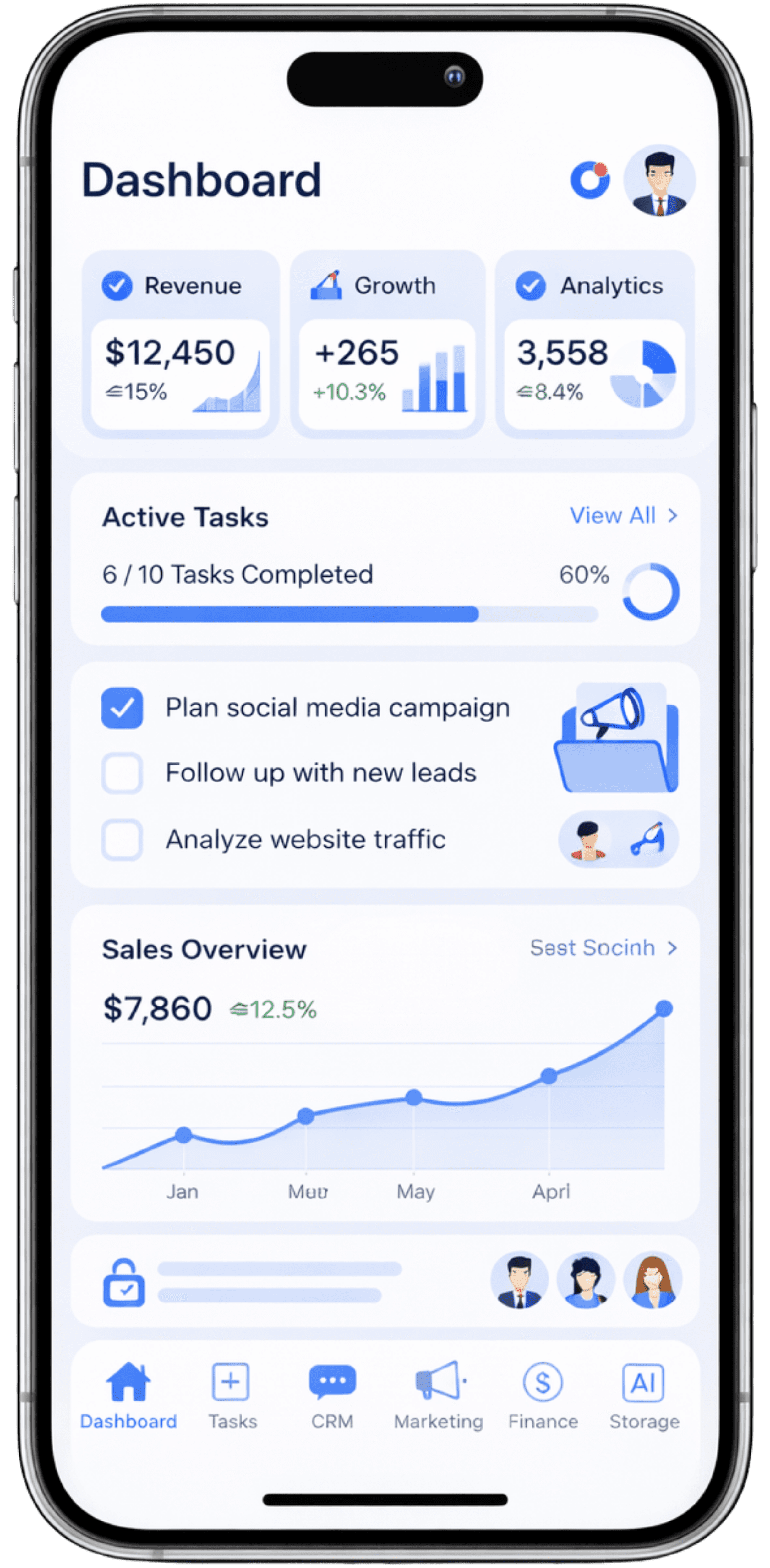 Completed mobile app mockup showing the final LOWCODEX app screen